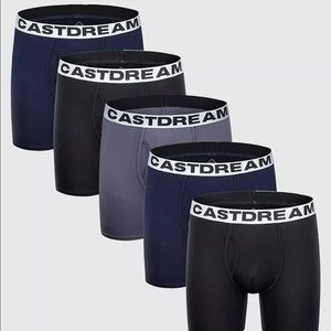CastDream Men's Underwear Bamboo Boxer Briefs for Mens Comfortable Breathable CastDream Men's Underwear Bamboo Boxer Briefs for Mens Comfortable Breathable